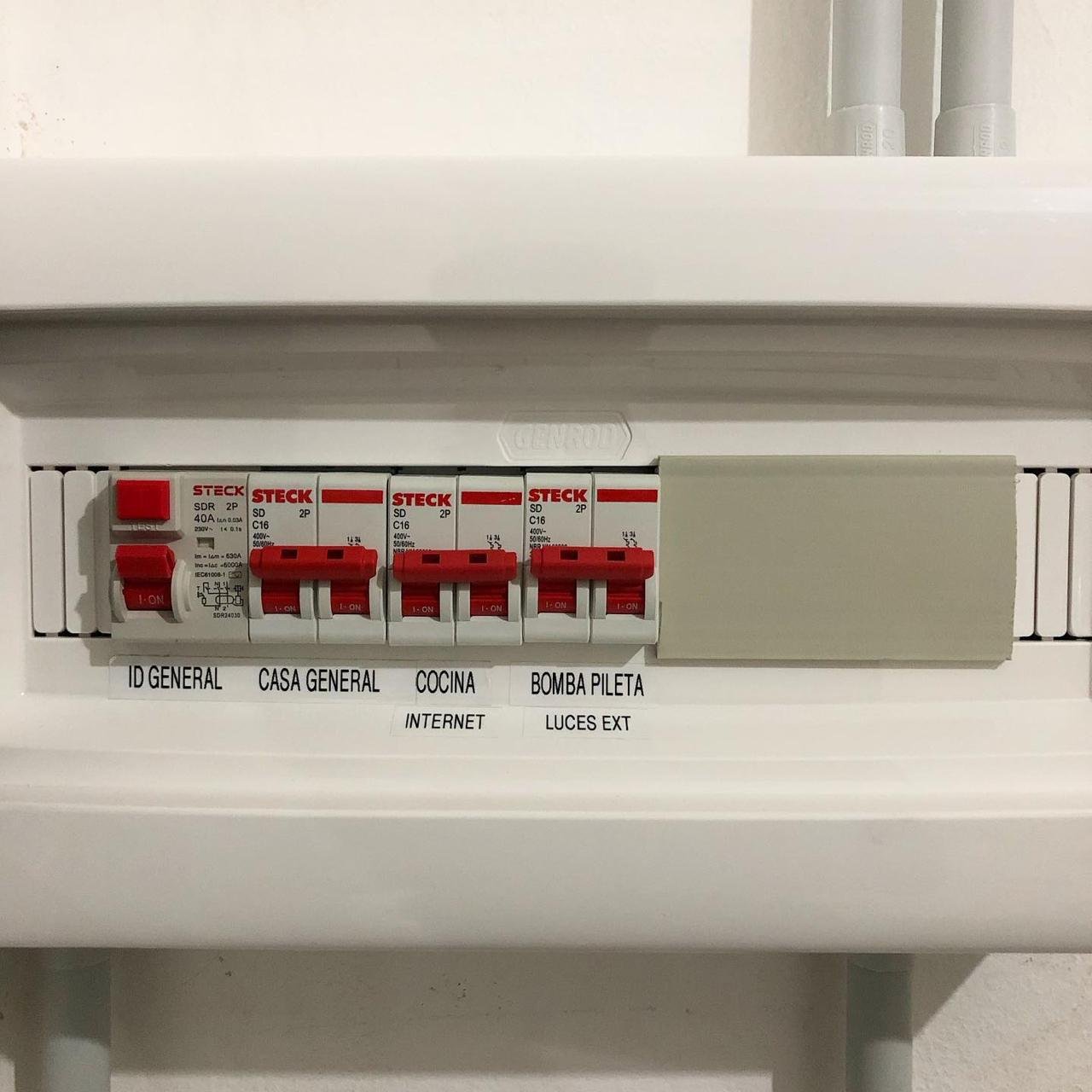 Instalación piscina